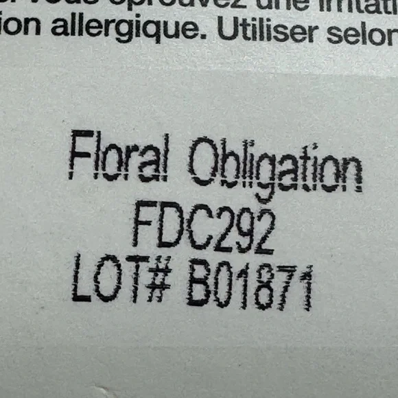 Color Street FLORAL OBLIGATION FDC292 peel and stick easy to apply polish strips - Picture 10 of 10